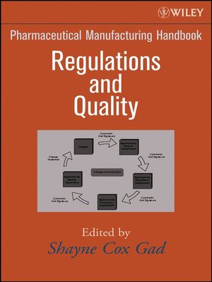 Pharmaceutical Manufacturing Handbook By Shayne Cox Gad